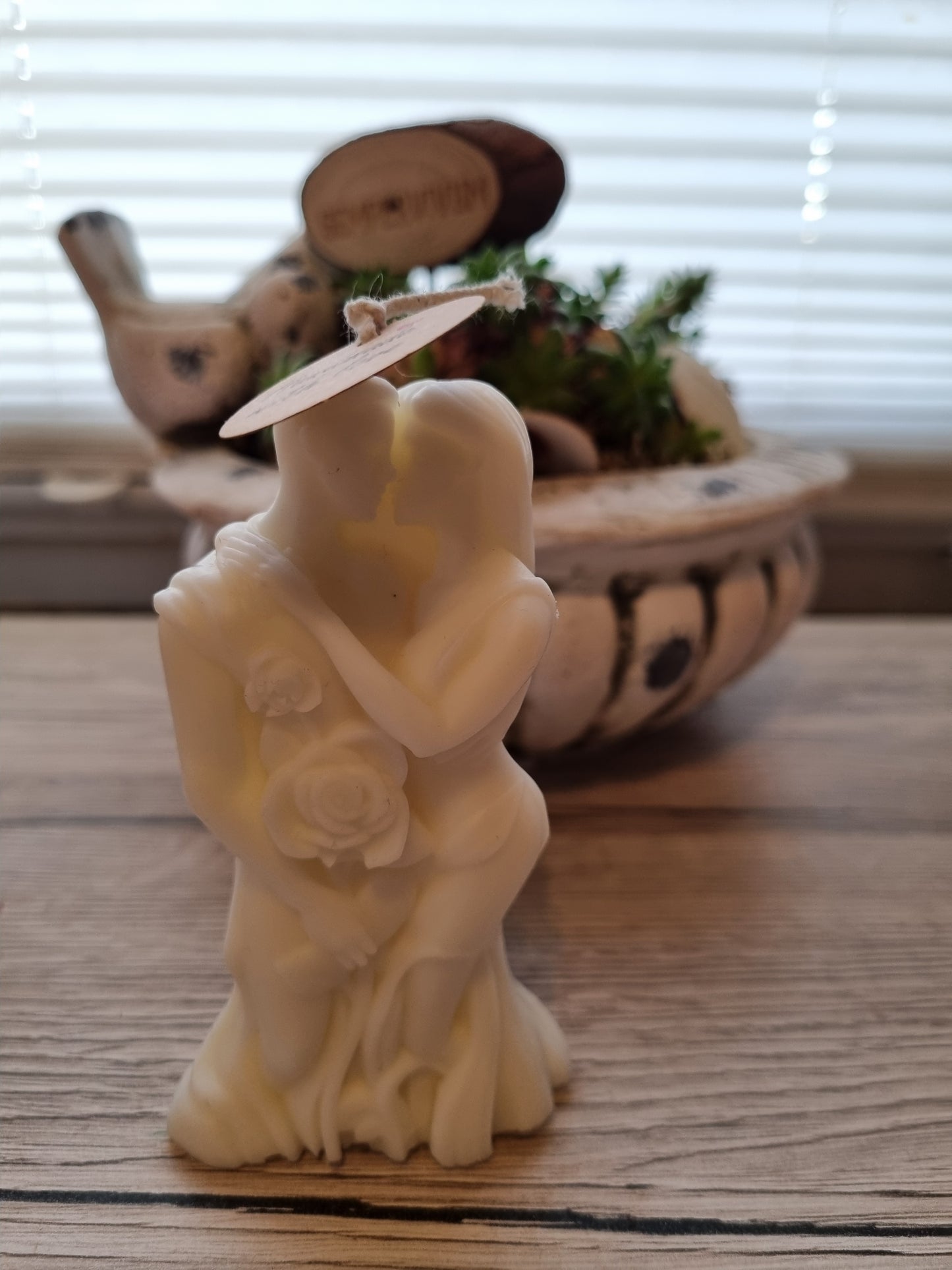 Kerze Liebespaar aus Bio Sojawachs vegan ohne Paraffin