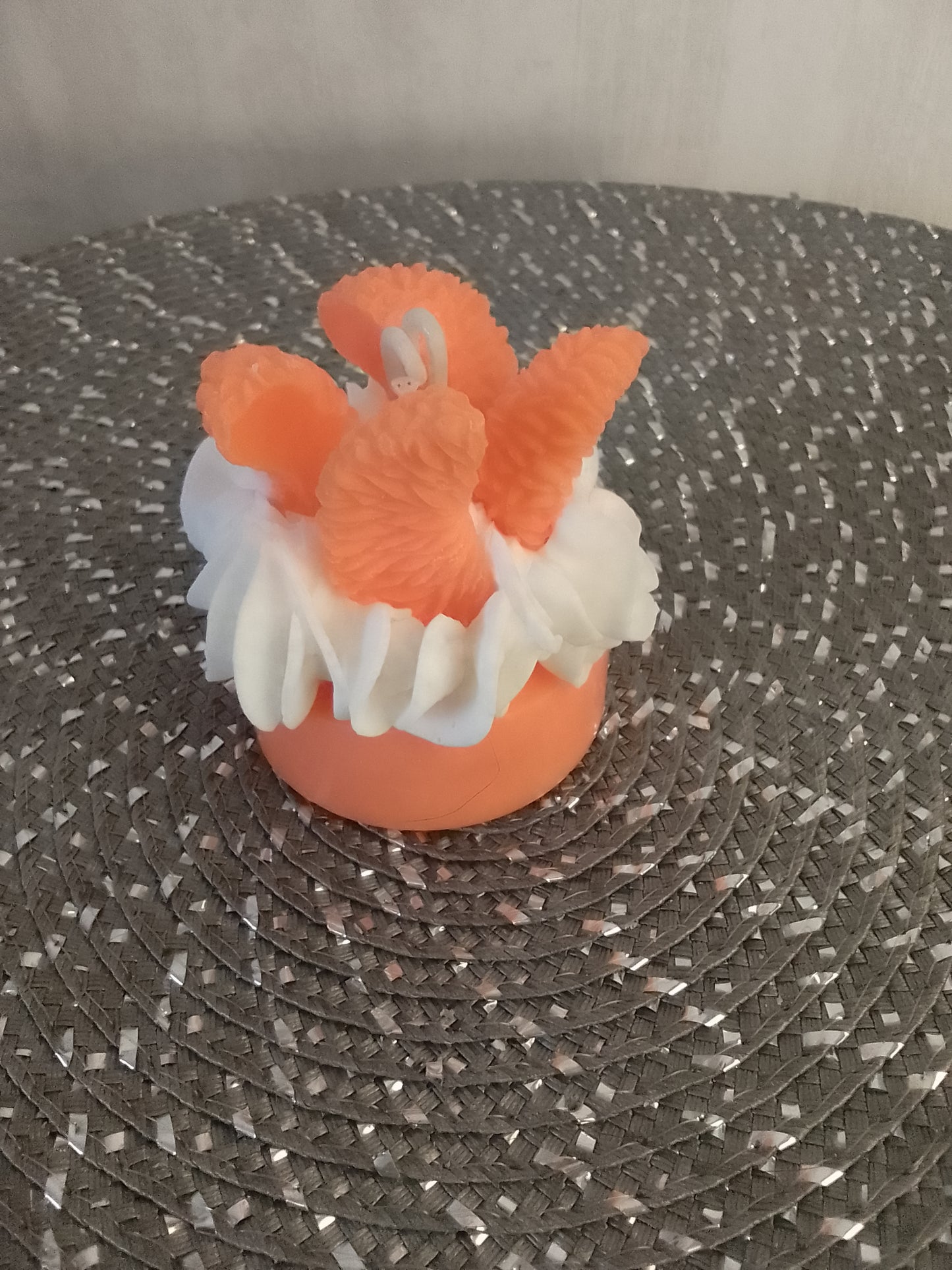 Candle Cake Törtchenkerze Duftkerze Orange