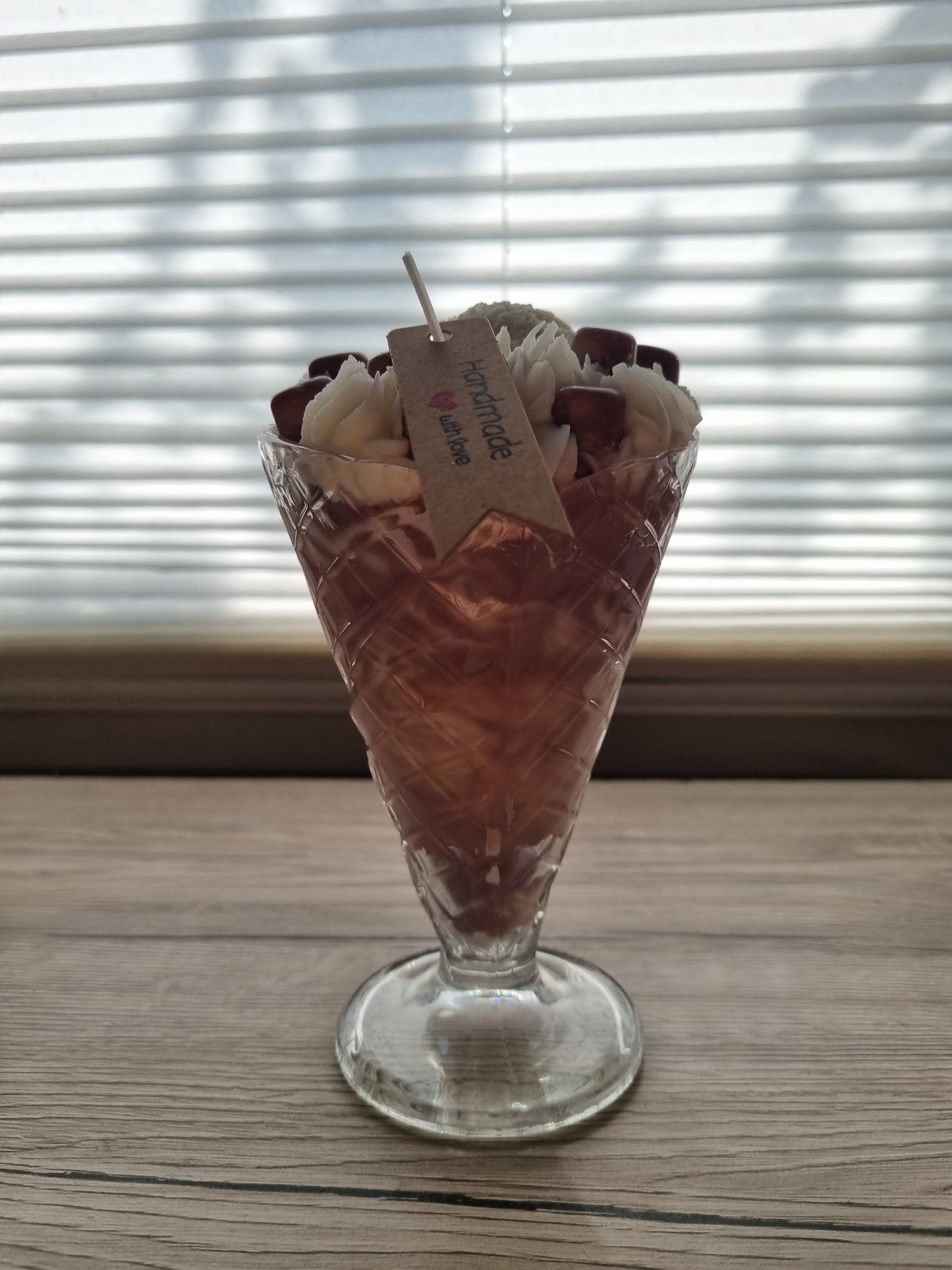 Duftkerze Dessertkerze Eiscafé Bio Sojawachs vegan