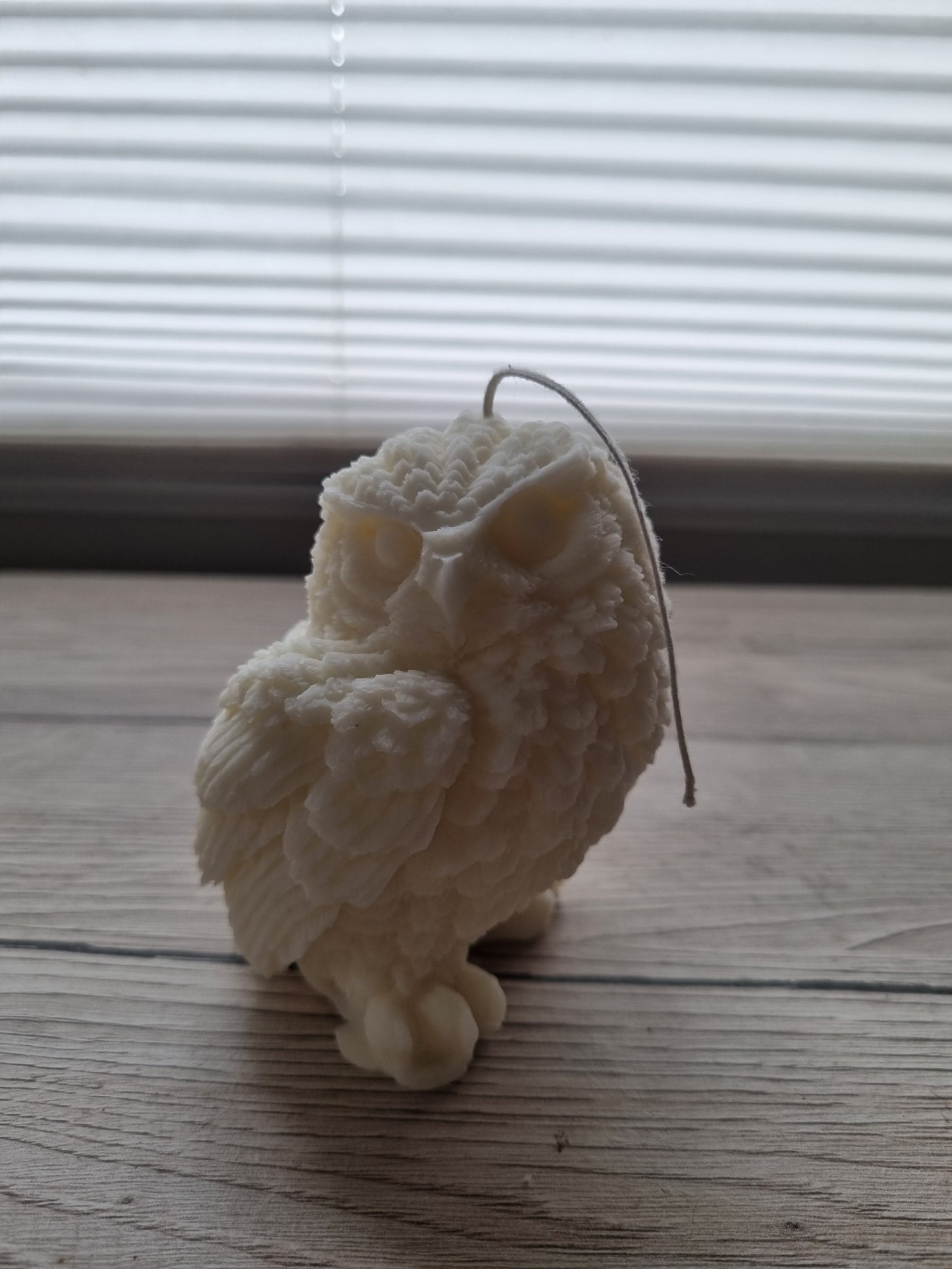 Kerze Eule Bio Sojawachs vegan ohne Paraffin