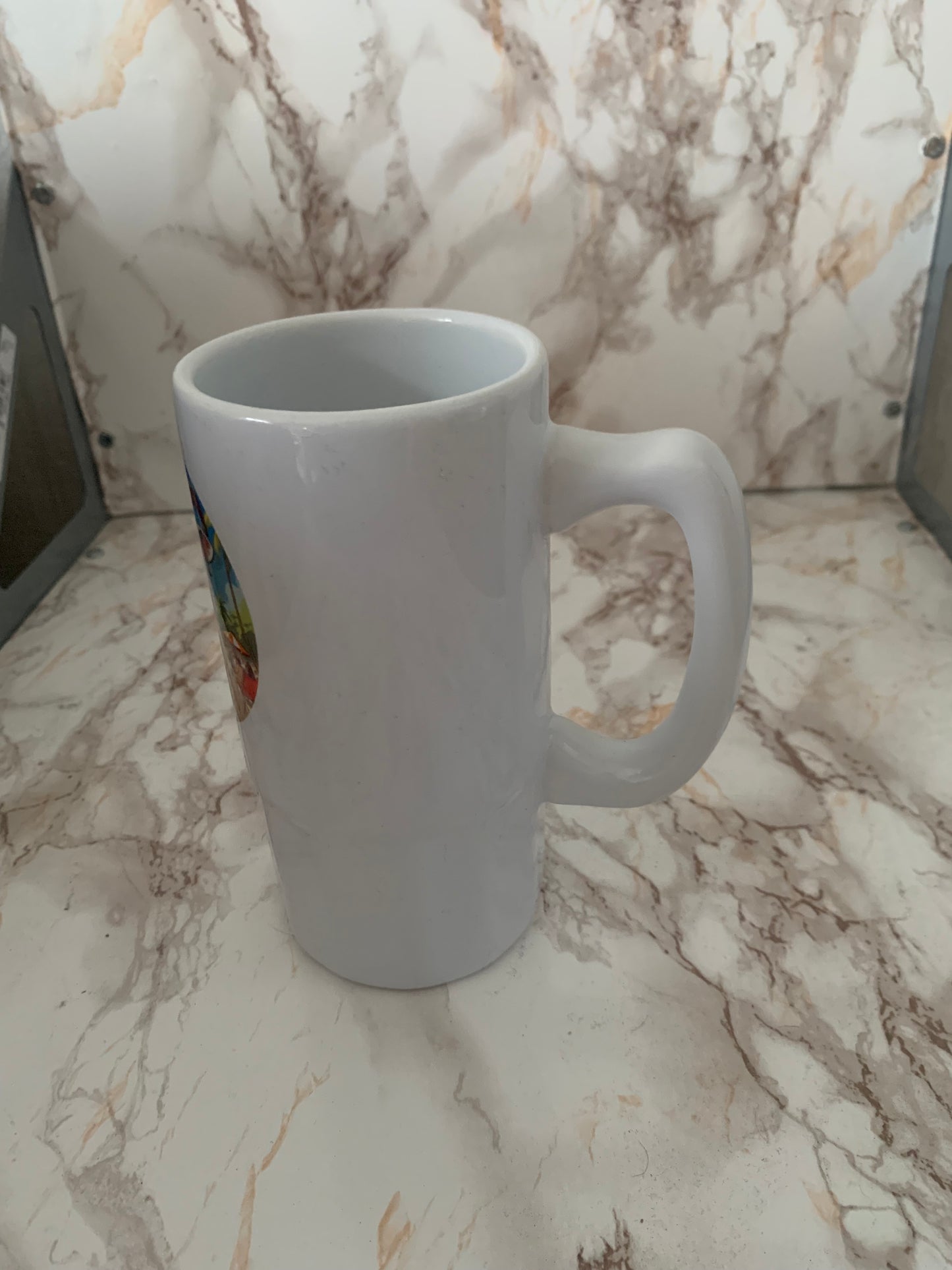 Personalisierter Bierkrug Schaf Keramik 500 ml Fassungsvermögen