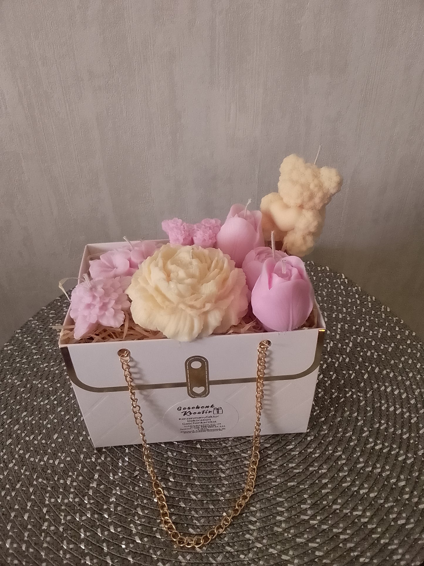 Kerzen Bouquet Spring Bag S Bio Sojawachs vegan