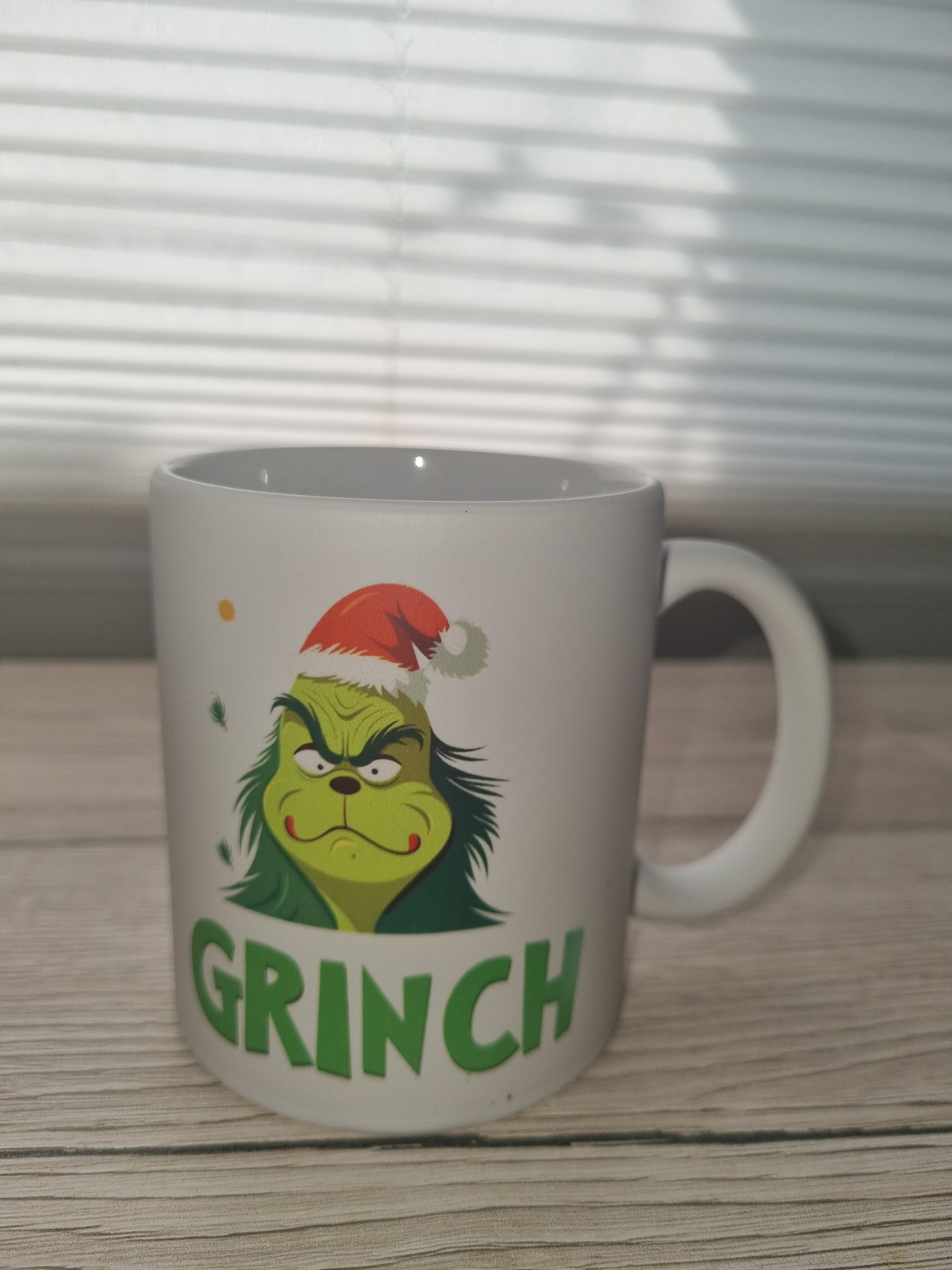 Tasse Grinch beidseitig bedruckt personalisierbar