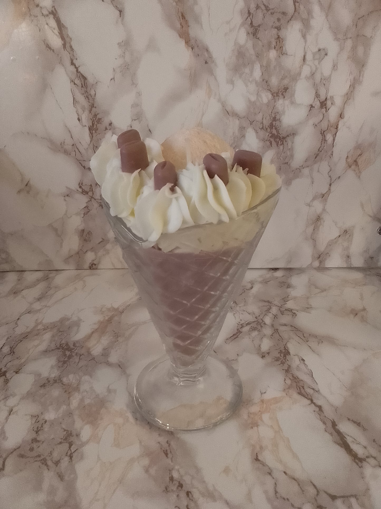Duftkerze Dessertkerze Eiscafé Bio Sojawachs vegan