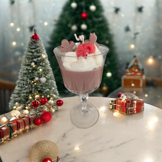 Dessertkerze Duftkerze Christmas Cookies aus Bio Sojawachs ohne Paraffin vegan